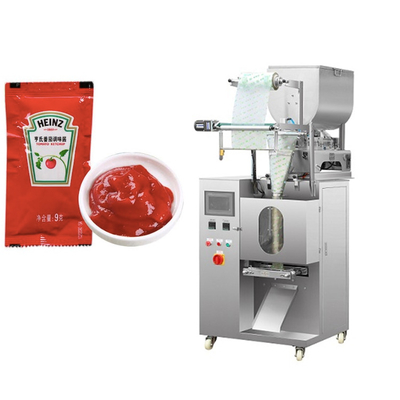 5-200ml Automatic Automatic Liquid Ketchup Sachet Water Liquid Sauce Packing Machine Food Milk Filling Packaging Machine