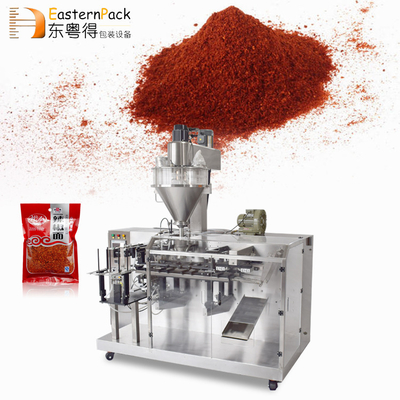 Hot Selling Chili Powder Filling Packing Spices Flour Comic Pouch Doypack Food Bags Spice Granular Packaging Machine